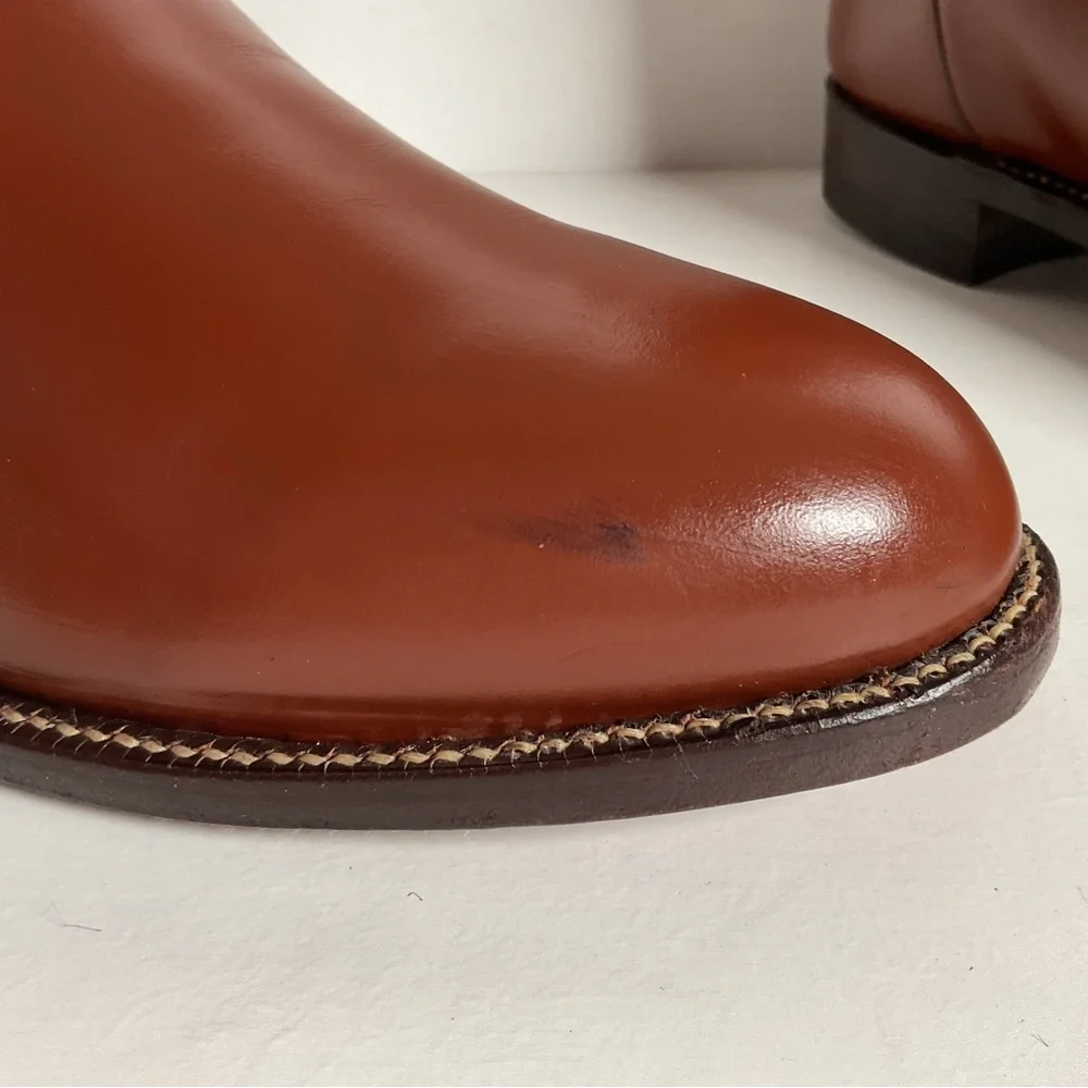 Vintage Justin Roper Boots | Cowboy | USA Made | Brown | Men’s 12 EE